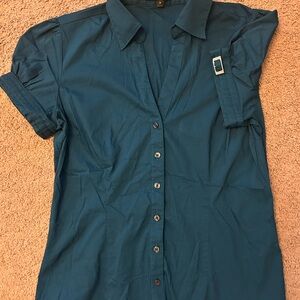 Express Design Studio Women’s Short Sleeve Shirt Top Size M